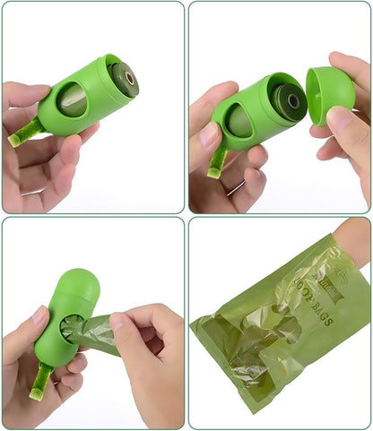 Eco-Friendly Biodegradable Dog Poop Bags - Leak Proof, Scented with Dispenser - 450 Count for Hassle-Free Cleanup