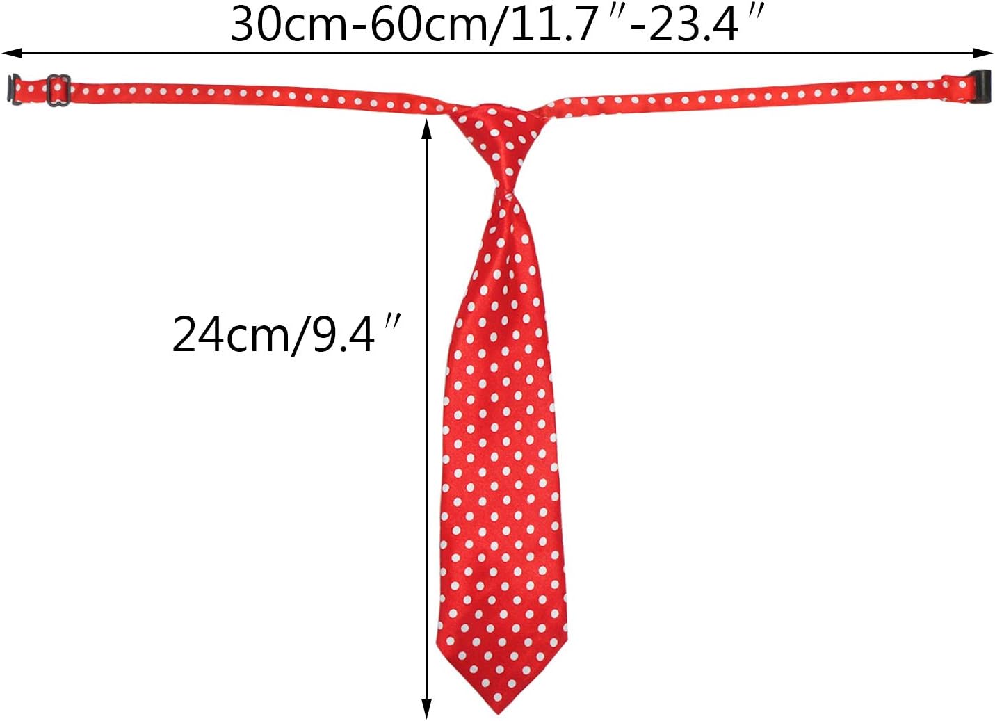 Stylish Dog Bow Ties for Large Pets - Adjustable Neck Tie Set for Every Occasion - Perfect for Valentine's Day, Holidays, Weddings, and More!